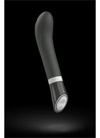 Черный G-стимулятор с вибрацией Bgood Deluxe Curve (19,3 см)