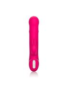 Ярко-розовый вибратор Jack Rabbit Signature Silicone Beaded Rabbit (23 см)