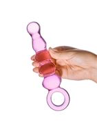 Анальный розовый жезл Quintessence Anal Slider (19 см)
