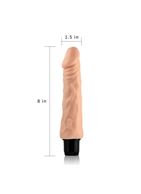 Телесный вибратор реалистик Real Feel 9 (19,5 см)