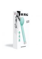 Мятный вибратор O.M.G. для точки G (17 см)