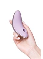 Сиреневый вакуум-волновой вибростимулятор клитора Satisfyer Vulva Lover 1