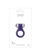 Сиреневое эрекционное кольцо OVO B1