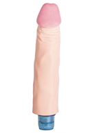 Телесный вибратор Vibro Realistic Cock Dildo без мошонки (19,5 см)