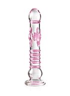 Стеклянный фаллоимитатор ICICLES №6 (21,6 см)