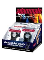 Эрекционное кольцо Adam Male Toys Cock & Ball Infinity P.O.P.