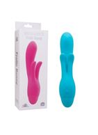 Голубой вибратор INDULGENCE Frolic Bunny (18,5 см)