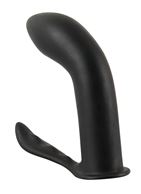 Черный стимулятор простаты Prostate Plug - 14 см.