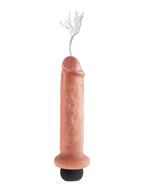 Фаллоимитатор с имитацией семяизвержения 7" Squirting Cock (21,6 см)