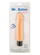 Водонепроницаемый вибратор Mr.Baton Soft №12 - 19,5 см.