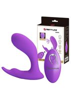Фиолетовый стимулятор G-точки Idabelle с пульдом ДУ (10,1 см)