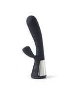 Чёрный интерактивный вибратор Kiiroo - Ohmibod Fuse (18 см)