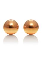 Золотистые вагинальные шарики Entice Weighted Kegel Balls