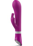 Ярко-розовый вибратор-кролик Bwild Deluxe Bunny (19,3 см)