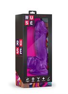 Фиолетовый фаллоимитатор Juicy - 17,8 см.