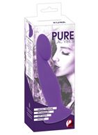 Фиолетовый стимулятор точки G с вибрацией Pure Lilac Vibes (18 см)