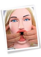 Мастурбатор-голова Hot Water Face Fucker! Blonde