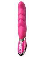 Розовый вибратор для G-стимуляции OPTIMAL G 7.5INCH RECHARGEABLE VIBRATOR - 19 см.