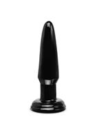 Черная малая анальная пробка Beginners Butt Plug (10 см)