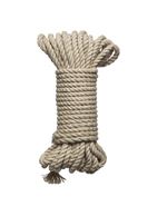 Бондажная пеньковая верёвка Kink Bind Tie Hemp Bondage Rope 30 Ft - 9,1 м.