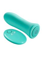 Зеленая вибропуля с пультом ДУ Pro Sensual Bullet Vibrator