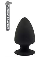 Черная анальная пробка PREMIUM SILICONE PLUG M (11 см)