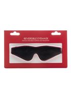 Чёрно-красная двусторонняя маска на глаза Reversible Eyemask