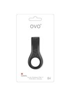 Эрекционное кольцо черное OVO B4
