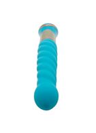Голубой вибратор ротатор ECSTASY Deluxe Charismatic Vibe (21 см)
