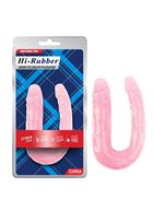 Розовый U-образный фаллоимитатор 13" Dildo (17 см)