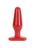 Красная пробка среднего размера Red Boy Medium 5.5 Butt Plug - 14 см.