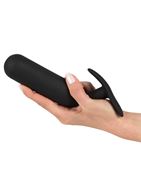 Черная утяжеленная анальная пробка Anal Trainer Medium (18 см)