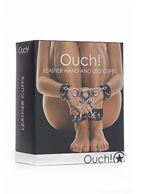 Черный комплект оков Hand And Legcuffs