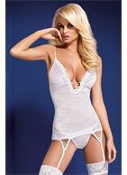 Корсаж с цветочным узором Diamond Corset