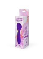 Фиолетовый вакуумный стимулятор с вибрацией (18,4 см)