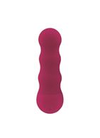 Розовый вибромассажёр Dream Massagers Ripple Vibes - 11 см.