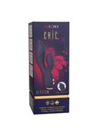 Синий вибратор кролик Chi­c Blossom (15,75 см)