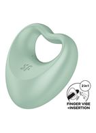 Зеленое эрекционное кольцо Satisfyer Perfect Pair 3