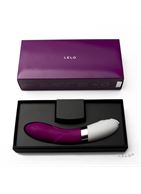 Фиолетовый вибратор украшенный лепестками Iris Deep Rose (LELO)