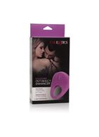 Розовое эрекционное кольцо с щеточкой и вибрацией Silicone Intimacy Enhancer