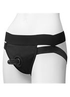 Трусики с плугом Vac-U-Lock Panty Harness with Plug Dual Strap - S/M