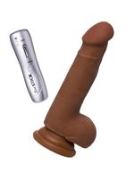 Вибратор-реалистик мулат TOYFA RealStick Elite Mulatto (19 см)