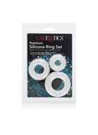 Набор из 3 колец на пенис Premium Silicone Ring Set