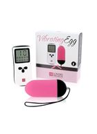 Розовое виброяйцо Vibrating Egg Pink - 8 см.