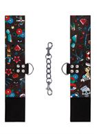 Наножники на цепочке Printed Ankle Cuffs Old School Tattoo Style