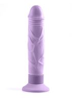 Фиолетовый страпон Tru-Fit Strap-On - 18 см.
