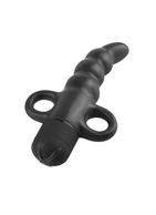 Вибромассажер простаты Vibrating P-Spot Ribbed (9,5 см)