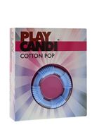 Голубое эрекционное кольцо PLAY CANDI COTTON POP BLUE