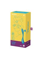 Синий гибкий вибратор Satisfyer G-Spot Flex 5+ (19,6 см)