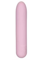 Розовый гибкий мини-вибратор CharmMe (9,5 см)